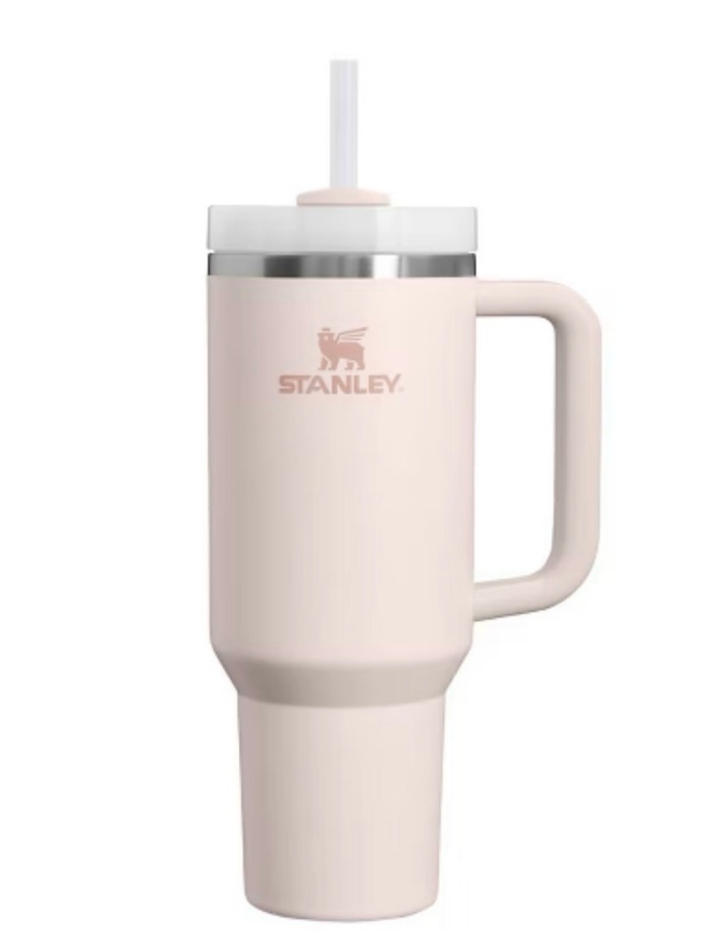 Stanley 40 oz Stainless Steel H2.0 FlowState Quencher Tumbler Rose Quartz 2.0